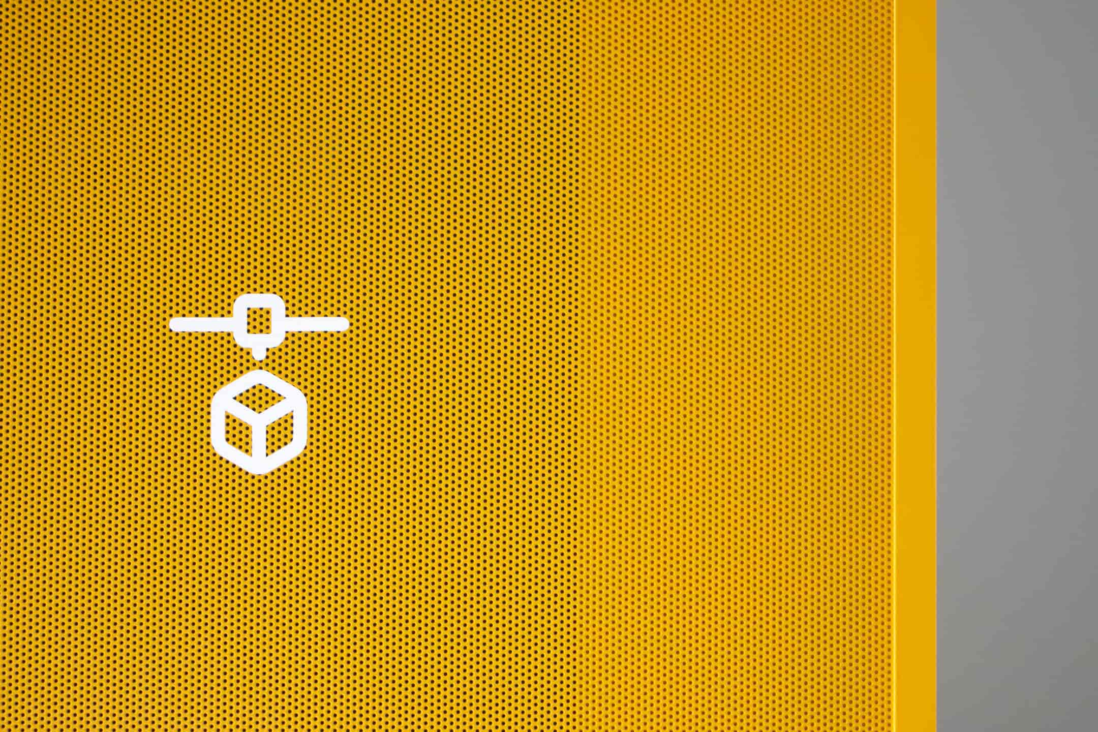 Sentiform Office Branding Agency Workplace Branding Agency Wayfinding Agency Contentful Berlin Environmental Graphic Design Spatial Branding Signage