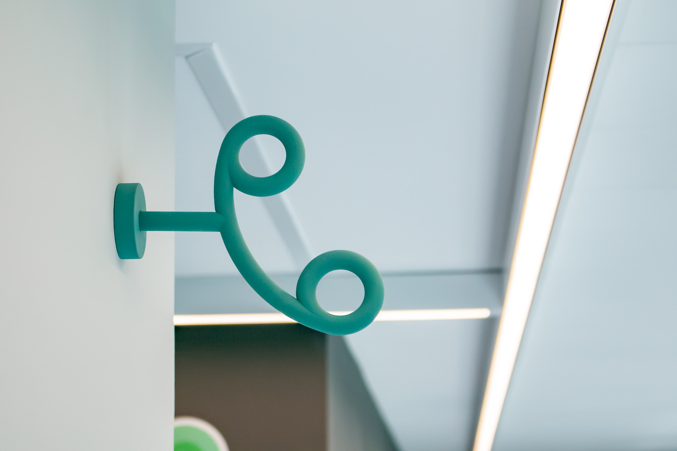 Sentiform Office Branding Agency Workplace Branding Agency Wayfinding Agency Contentful Berlin Environmental Graphic Design Spatial Branding Signage