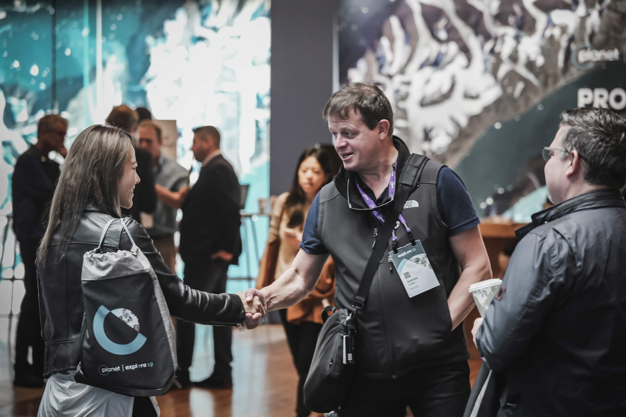 Brand Experience and Spatial Branding applied at the Planet Explore conference event