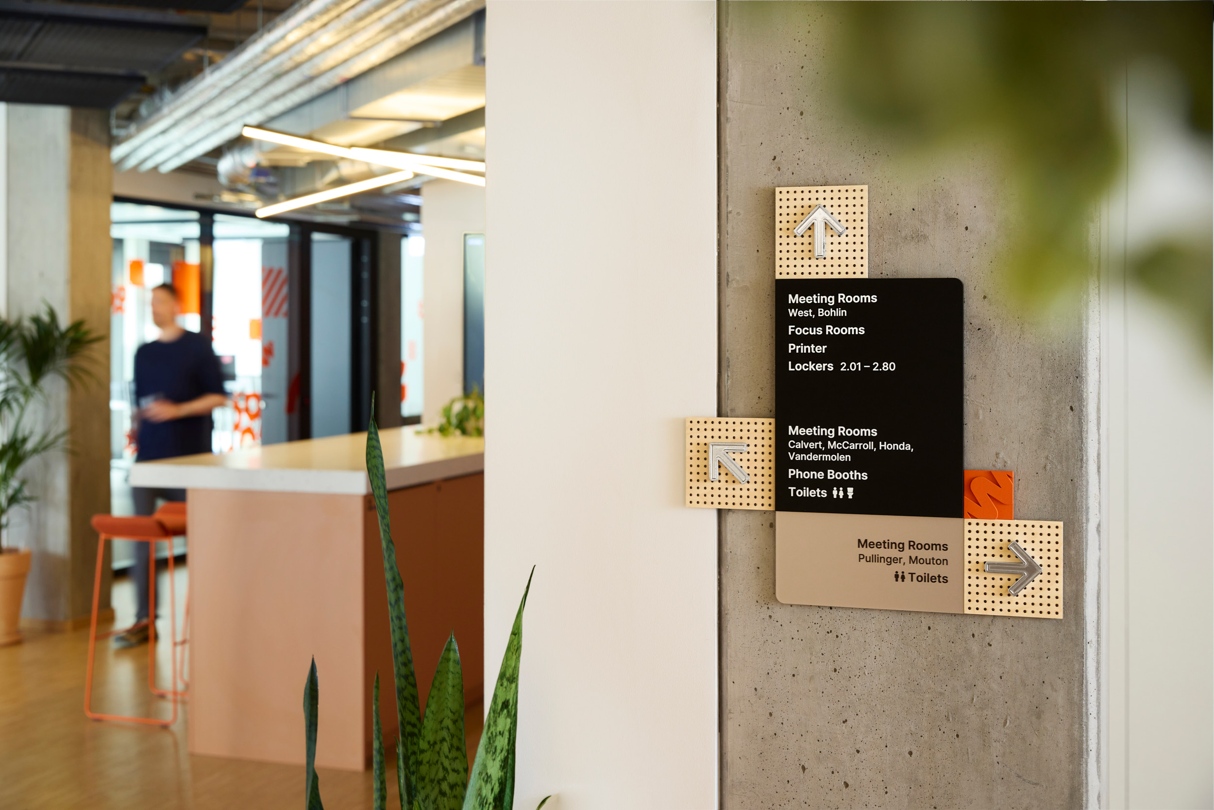 Autodoc Wayfinding Directional Sign